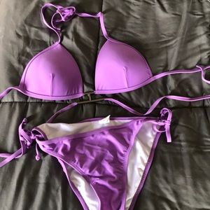 Purple bikini set Size M